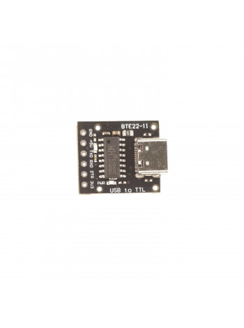 Конвертер USB to TTL на базе чипа CH340C (с входом USB Type-C)
