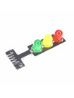 Модуль светофора для Arduino (3 светодиода 8мм, общий катод)