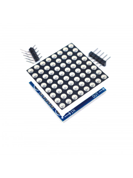 Матрица 8x8 MAX7219 красная (управление через SPI интерфейс)