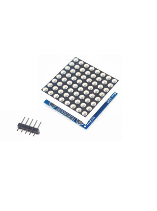 Матрица 8x8 MAX7219 красная (управление через SPI интерфейс)