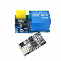 Модуль WI-FI реле на 1 канал ESP8266 и контроллер ESP-01S