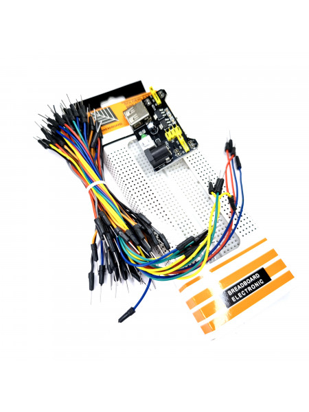 Набор для прототипирования макетная плата MB-102, модуль питания и набор перемычек