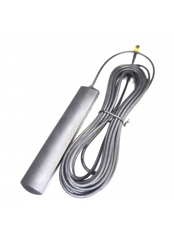 Плоская антенна 433МГц с кабелем 5м, разьем SMA-M