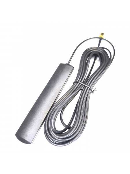 Плоская антенна 433МГц с кабелем 5м, разьем SMA-M