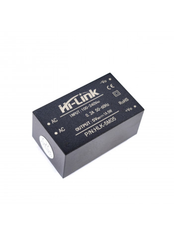 Источник питания AC-DC 220В в 5В (Hi-Link HLK-5M05)