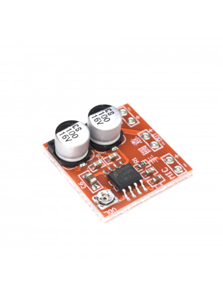 Плата микрофонного усилителя FUT-LM386 на базе LM386, регулируемый