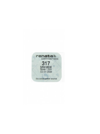 Батарейка Renata 317 (SR516SW)