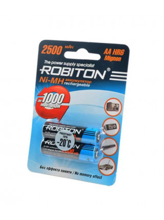 Аккумуляторы ROBITON AA 2500мАч (2шт)