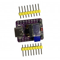 Плата ESP32-C3 с OLED дисплеем 0,42 дюйма, Wi-Fi и Bluetooth