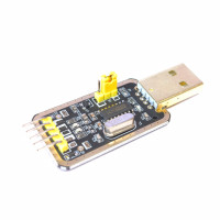 Преобразователь USB-Serial (TTL, UART) адаптер CH340G (с выбором напряжения 3.3В-5В)
