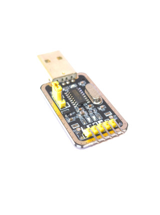 Преобразователь USB-Serial (TTL, UART) адаптер CH340G (с выбором напряжения 3.3В-5В)