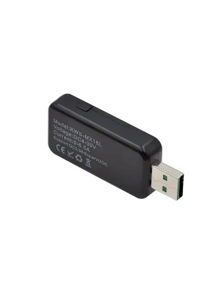 USB тестер KWS-MX18 черный