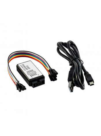 Цифровой логический анализатор USB 24мГц 8 каналов с USB кабелем