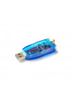 USB DC-DC преобразователь с дисплеем (повышающе-понижающий, 1-24 В, 3 Вт)