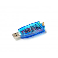 USB DC-DC преобразователь с дисплеем (повышающе-понижающий, 1-24 В, 3 Вт)
