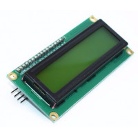 LCD дисплей 1602, HD44780, 16 символов, 2 строки, зеленый
