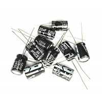 Конденсатор электролитический 220мкФ 35В ±20% (10 шт)