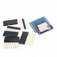 Плата в формате Wemos с слотом micro SD (micro-SD-shield)