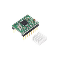 Драйвер шагового двигателя A4988 - микросхема для управления шаговиками