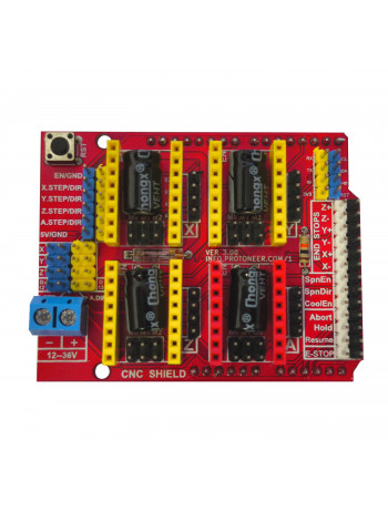 Плата расширения шилд ЧПУ станок CNC Shield V3.0 для Arduino UNO