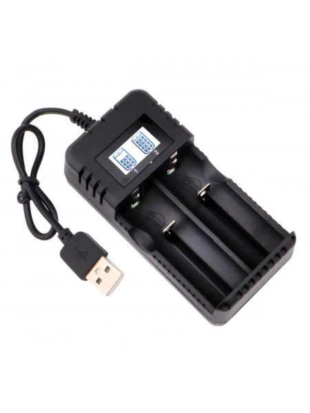 Зарядное устройство для литий-ионных аккумуляторов USB HD-8991B