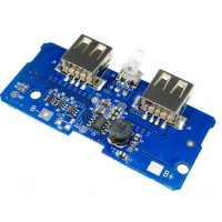 Модуль зарядного устройства для аккумуляторов вход - microUSB