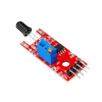 Датчик пламени KY-026 с инфракрасным сенсором для обнаружения огня в проектах Arduino